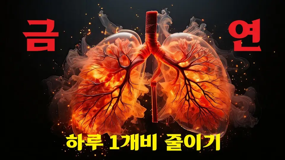 금연 하루 1개비 줄이기